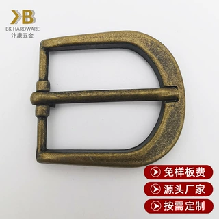 源头厂家29mm青古铜色复古男士锌合金皮带扣 男士皮带扣 批发定制