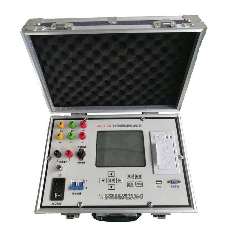 Тестер электрических параметров трансформаторов, тестер импеданса трансформаторов, тестер короткого замыкания трансформаторов