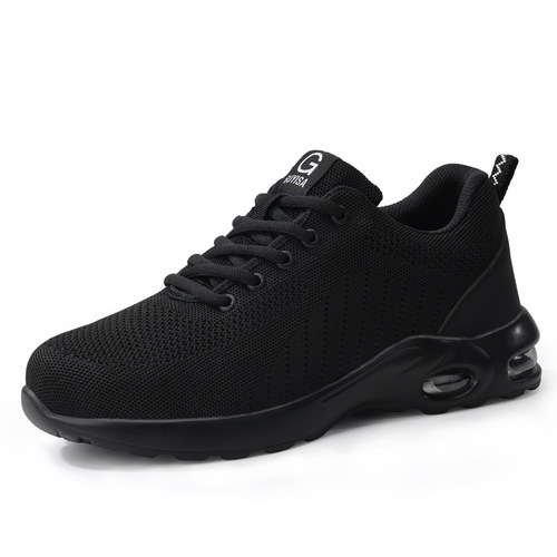 Four season labor protection shoes, anti smashing, anti piercing, anti-static shoes, flying cloth protective work shoes, manufacturer wholesale