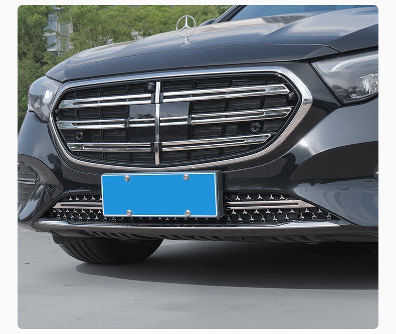 Mercedes-Benz New E-Class E300L/E260L Starry Sky Grille Radiator Insect-Proof Net Protective Cover Modified Decorative Car Accessories