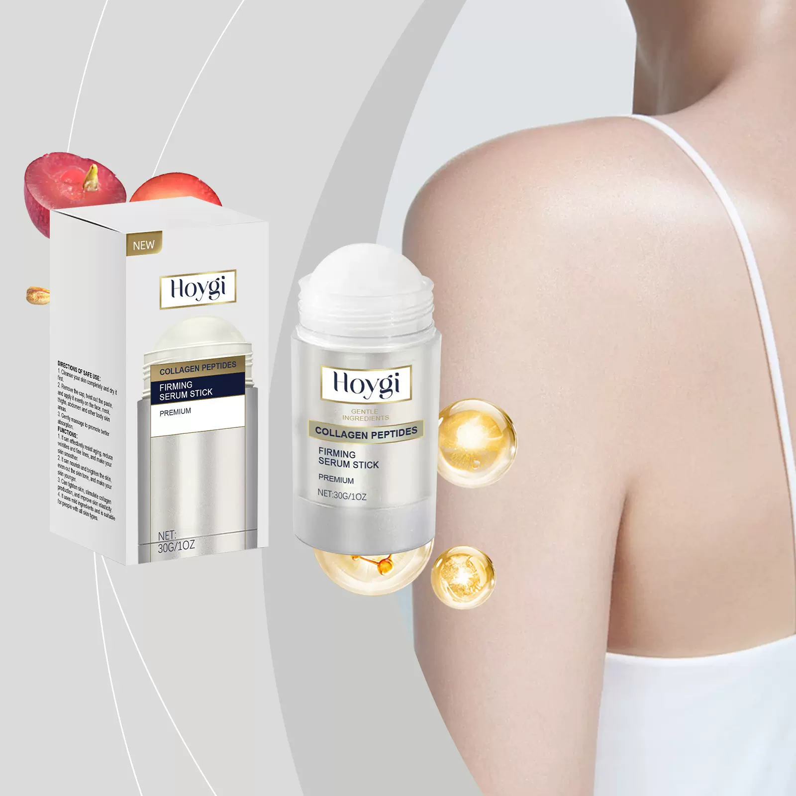 HOYGI胶原蛋白肽棒 肌肤滋润亮泽柔嫩身体面部护理棒