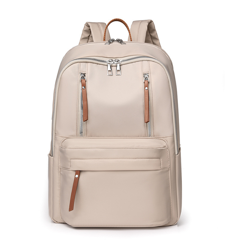 Comercio exterior al por mayor primavera nuevas mujeres casuales mochila de nylon moda contraste color de gran capacidad Mochila De La computadora mochila