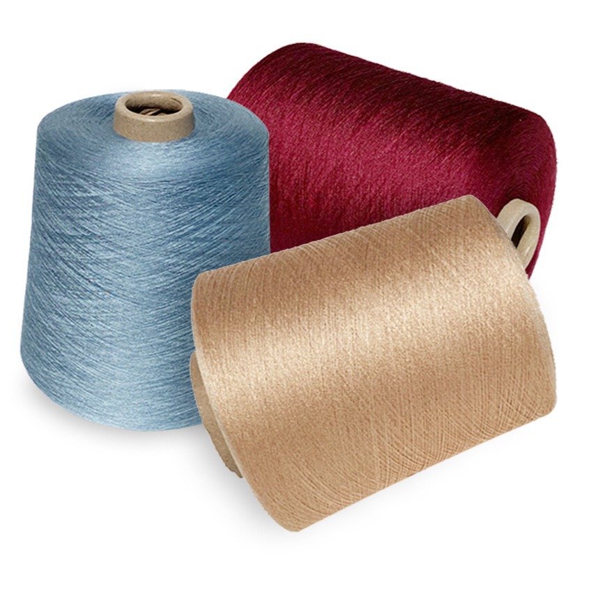 现货供应30S 40S 50S颜色全TR色纱涤粘纱混纺染色纱70/30可订纺