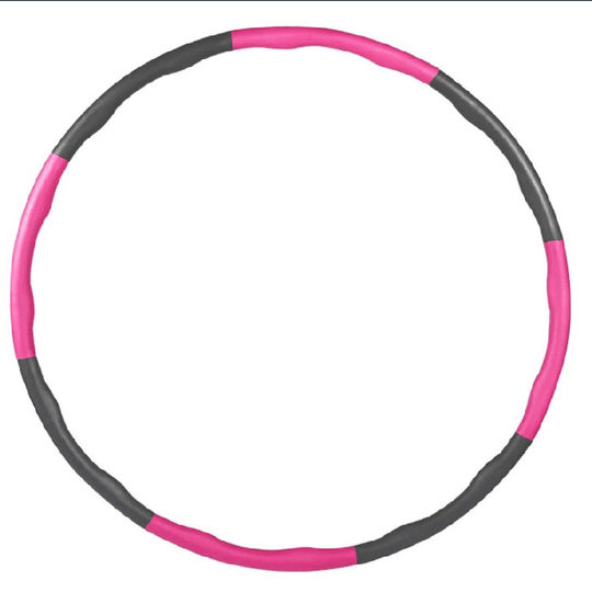 Removable 8-section hula hoop 7-section fitness slimming waist belly contracting plastic foam hula hoop