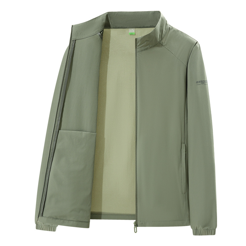 2025 nueva ropa de protección solar de verano para hombres y mujeres al aire libre anti-UV ropa de piel marca de moda de color sólido