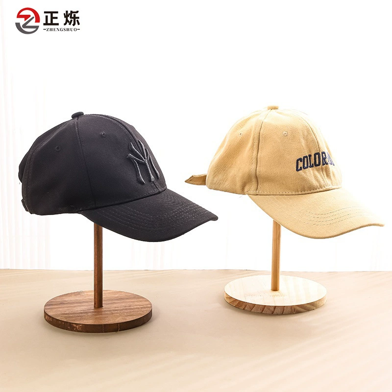 Модель головы новая вешалка для шляп из массива дерева настольная подставка для одежды