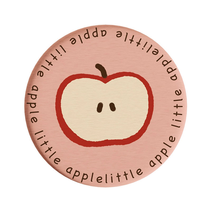 Posavasos de café de oficina de dibujos animados, posavasos de escritorio, posavasos de agua redondos, almohadillas absorbentes de agua de barro de diatomeas, encimera de secado rápido