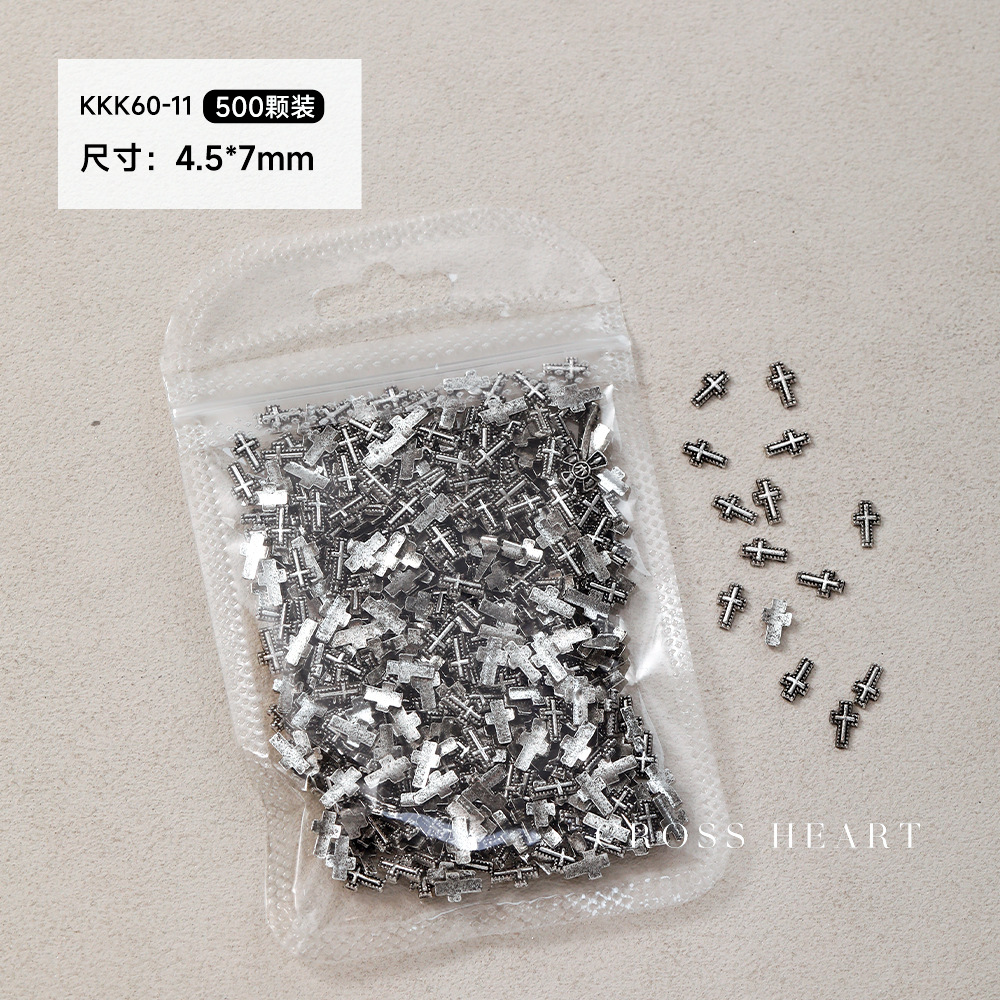 【kkk60-11】crow heart jewelry