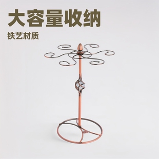CYF small wholesale European red wine glass rack iron wine rack storage rack cross-border selection factory supply can be sent on behalf
