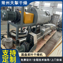 湖北圆盘桨叶干燥机 污泥真空碳酸钾烘干机 粉末状干燥设备