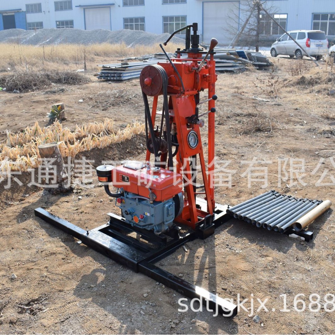 CT-50型取芯钻机 小型地质岩心钻机 山地勘探取样钻机 小型打井机