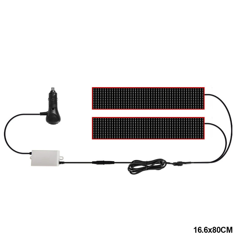 国境を越えた新しい悪魔の目 LED フレキシブルスクリーン車内ライトトラック窓装飾ライトパーソナライズされたユニバーサル|undefined