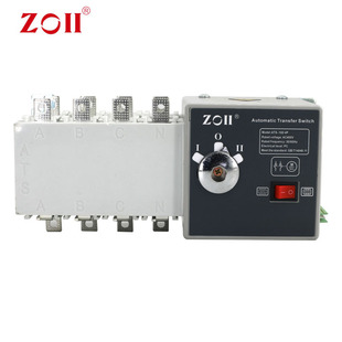 Ats Isolated Dual Power Automatic Manual Transfer Switch Power Supply Pc Level Protection Switch 100A Intelligent Control
