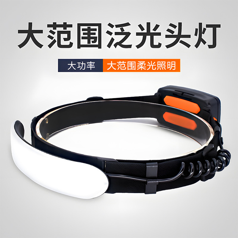Cross-border LED headlight strong light charging flood light waterproof super bright head-mounted astigmatism night fishing outdoor maintenance work