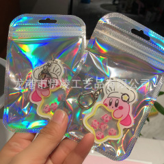 Star Star Kirby Tilt Joy Pendant Keychain Acrylic Bag Accessory Chain