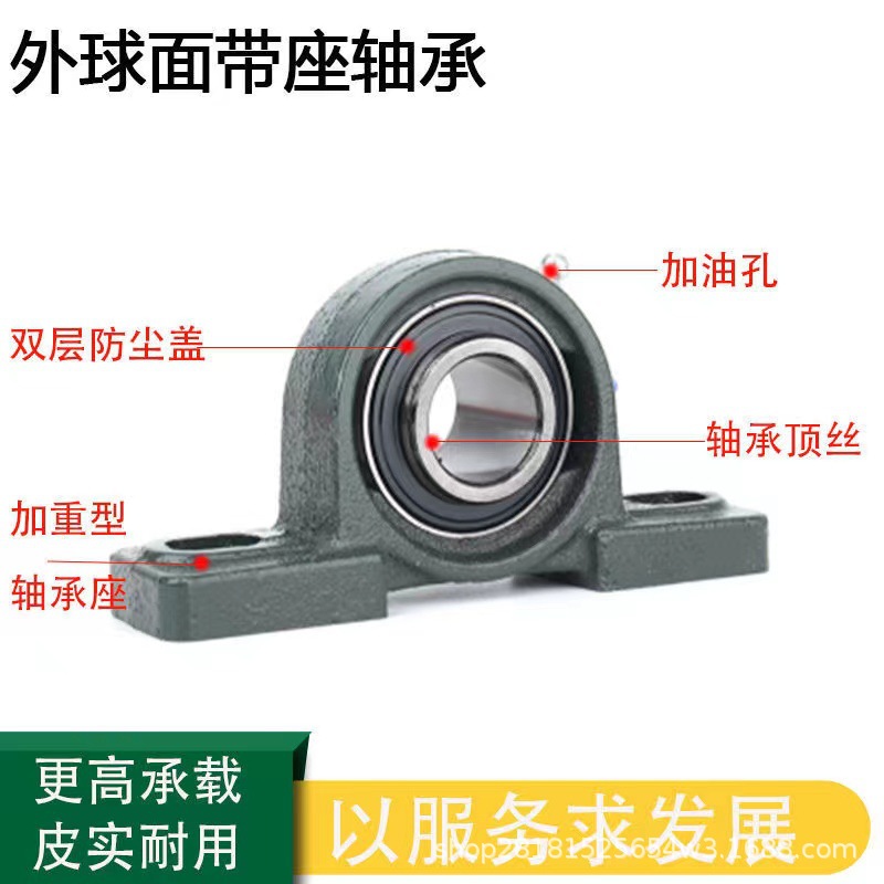 UC309  厂家直销外球面轴承 农机普通机械专用    TJU TJU