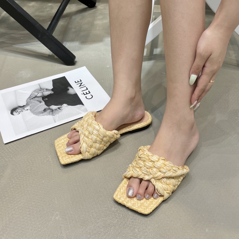 summer new fashion flat slippers NSHU57604