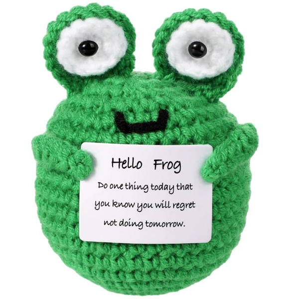Tender green frog