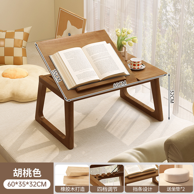 Personalizado kang balcón escritorio de madera maciza escritorio tatami pequeño dormitorio mesa de estudio mesa de computadora portátil