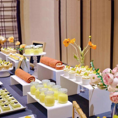 Christmas dessert display stand acrylic snack stand cake engagement setting tray cold buffet tea break table setting set