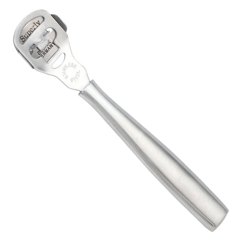 Stainless Steel Care Foot Scraper to Remove Dead Skin, Pedicure Knife to Repair Calluses, Foot Grinding Stone, Foot Scrubbing Board, Skin Scraper Tool