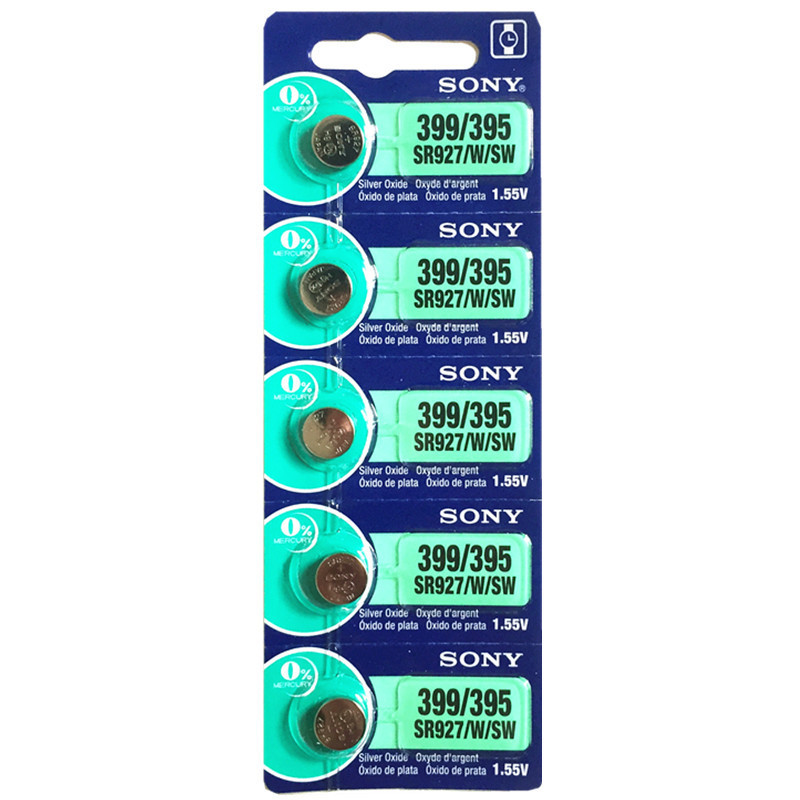 正品原装索尼395- 399 SR927SW 手表电子 1.55v纽扣电池