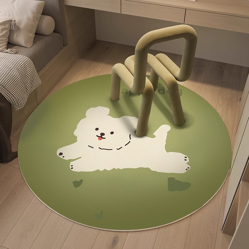 행복한 강아지 라운드