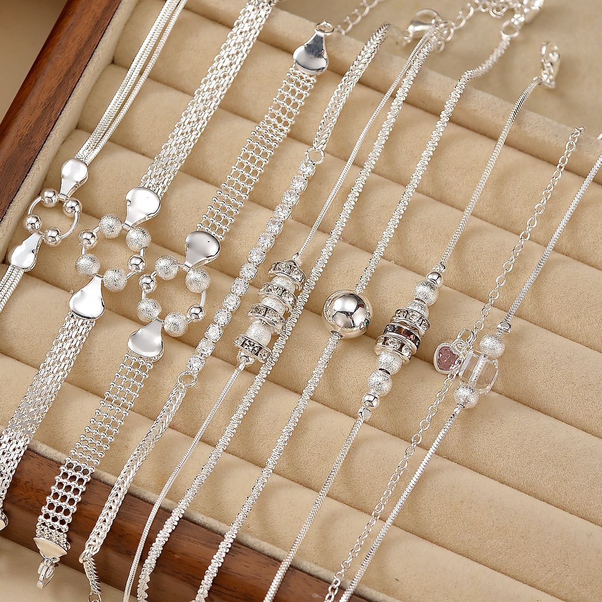 Cross-Border Original Simple Chain Bracelet Collection Niche Design High-End Versatile Men's and Women's Hand Jewelry Factory Direct Sales