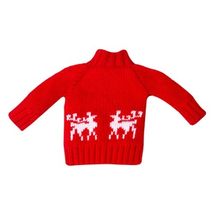 Amazon explosions Christmas bookshelf elf doll sweater DIY doll clothes accessories factory direct supply