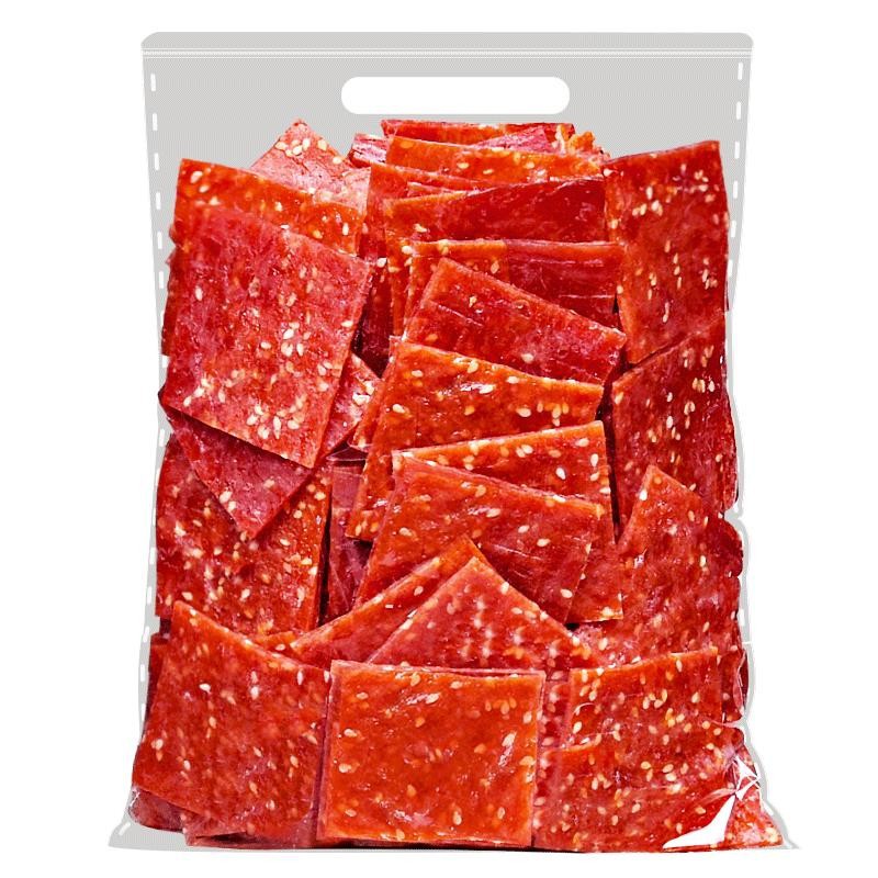 Bulk wholesale dried meat strips, Jingjiang meat slices pork butchers dried meat snacks, trendy snacks local specialties leisure food