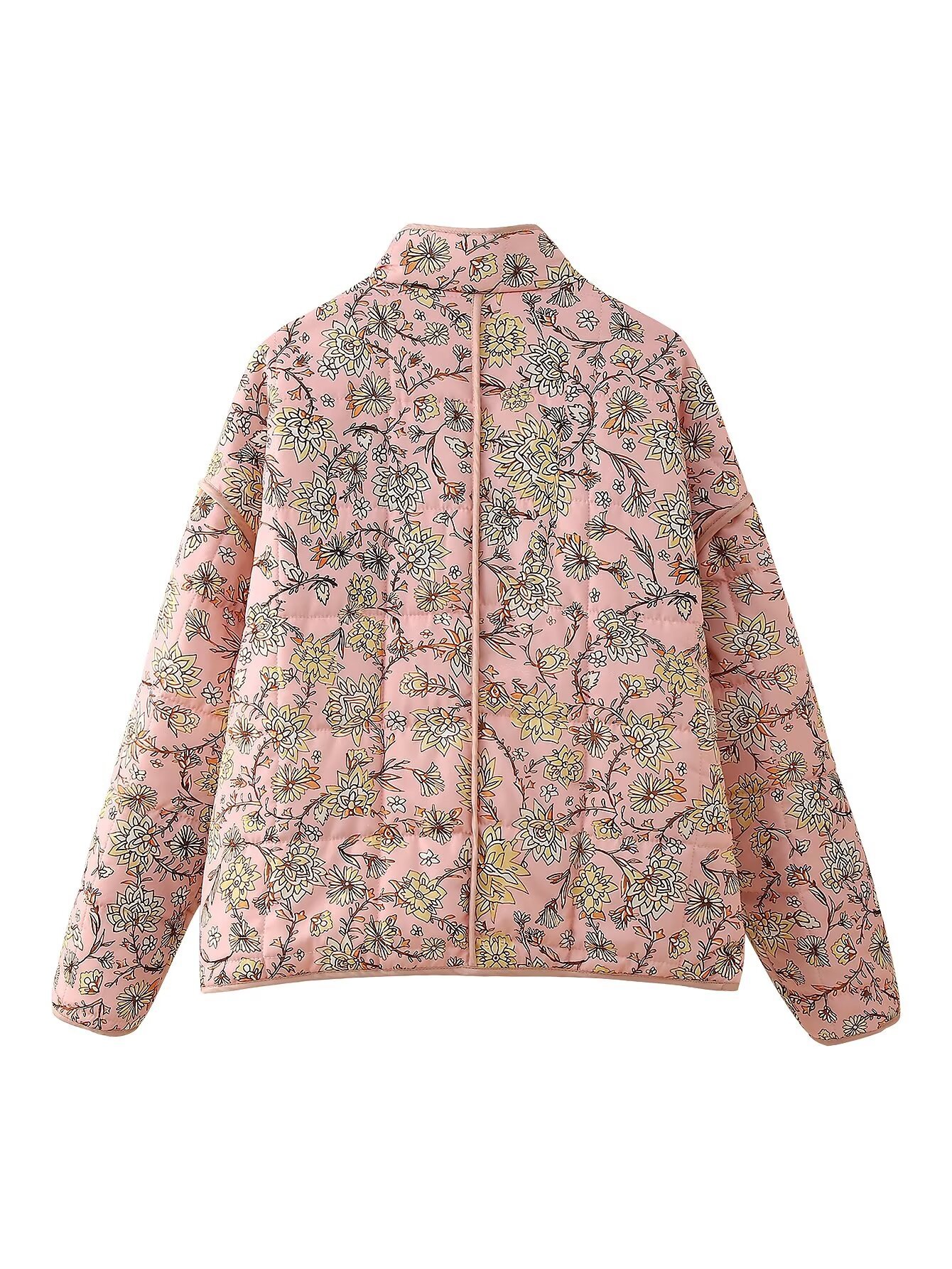 2024 Autumn/Winter New Product Women's Street Fashion Casual Printed Cotton Jacket w028 6246_voghion.com