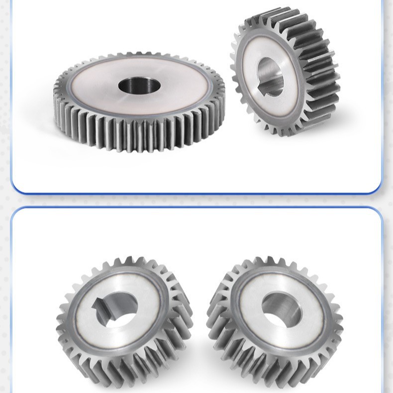 电机直齿轮3模数12齿-100齿圆柱齿轮正齿轮支持定 制机械传动齿轮