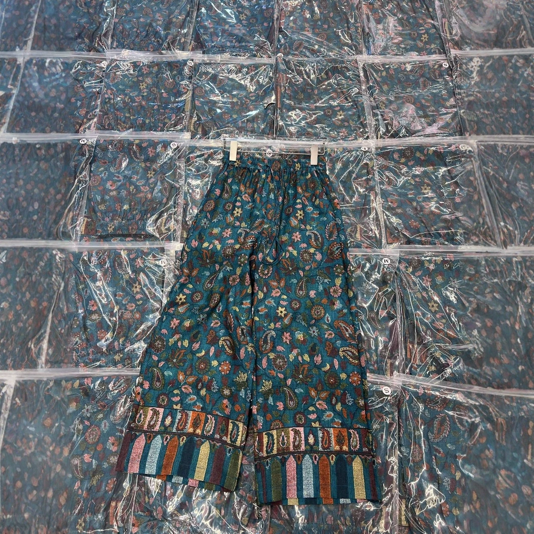 Nanyou, новый китайский стиль, оригинальный дизайн, льняные длинные брюки с принтом, простые элегантные улучшенные брюки в стиле ретро, ​​костюм Тан