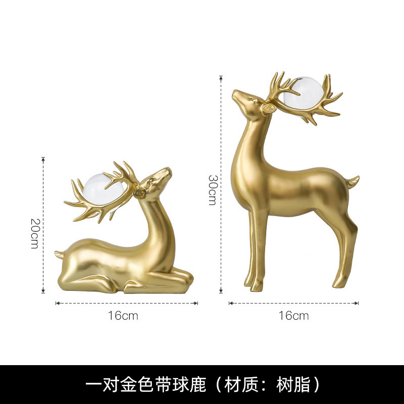 リビングルームの置物は軽くて豪華で高級な雰囲気のお酒棚の装飾品です。