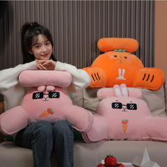 卡通辦公室座椅靠枕腰靠腰墊汽車靠墊椅子護腰靠背墊久坐沙發抱枕
