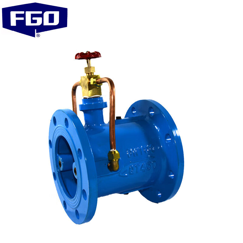 FGO 微阻缓闭式止回阀 水利控制阀 耐80℃ HH49X-16Q 铸铁