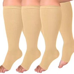特大サイズのふくらはぎソックス、スポーツ用コンプレッションソックス、4567XL、越境ECで人気のカジュアルスポーツ用ふくらはぎソックス