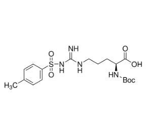 N-叔丁氧羰基-N'-甲苯磺酰基-L-精氨酸  Cas号: 13836-37-8