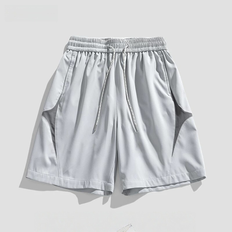 Color-Blocked Sports Shorts for Men, Summer Thin Quick-Dry Loose Basketball Casual Running Training Mid-Length Shorts Color-Blocked Sports Shorts for Men, Summer Thin Quick-Dry Loose Basketball Casual Running Training Mid-Length Shorts