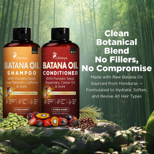 �����{��ϴ�lˮ�o�l��8��1ϴ�o���b����坍��ë��羳Batana Oil
