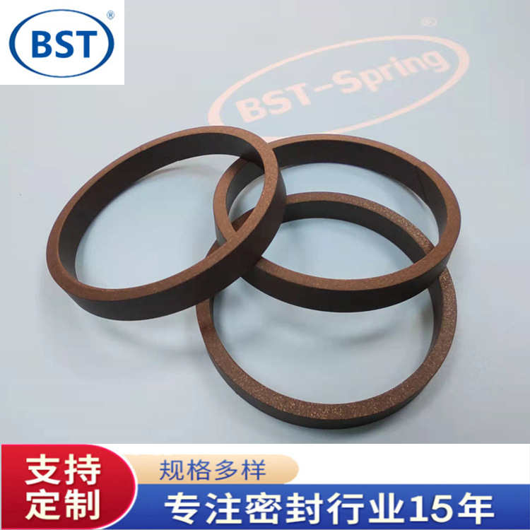 玻纤聚四氟乙烯导向环 四氟支撑环 活塞用青铜导向环 油缸配件