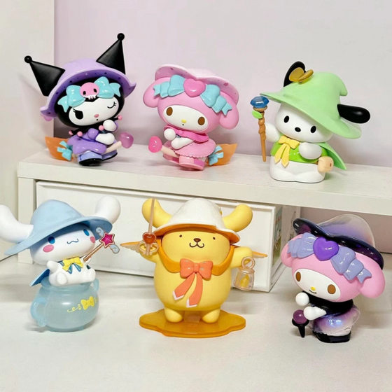 Sanrio Magic Story Blind Box Kulomi Meruti Handmade Doll Desktop Doll Female Birthday Gift