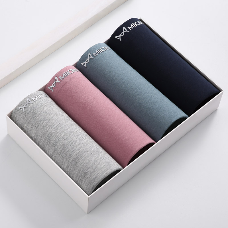 07 시리즈 [4팩 - 쑥항균가랑이 - 60개입] 잉크그린 + 다크블루 + 라이트플로럴그레이 + 타로레드