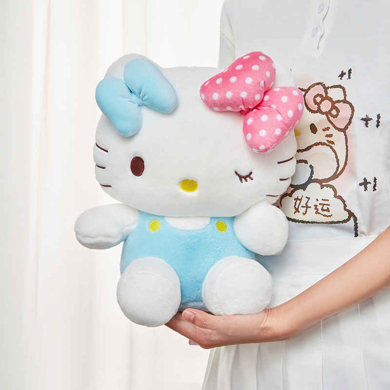 hellokitty毛绒公仔可爱凯蒂猫玩偶哈喽kt玩具娃娃女孩生日礼物女|undefined