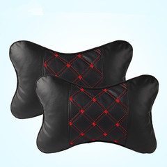 Car Red Wine Headrest, Car Seat Neck Pillow, Interior Waist Support Cushion, Children and Adults Sleep All Seasons Universal Product