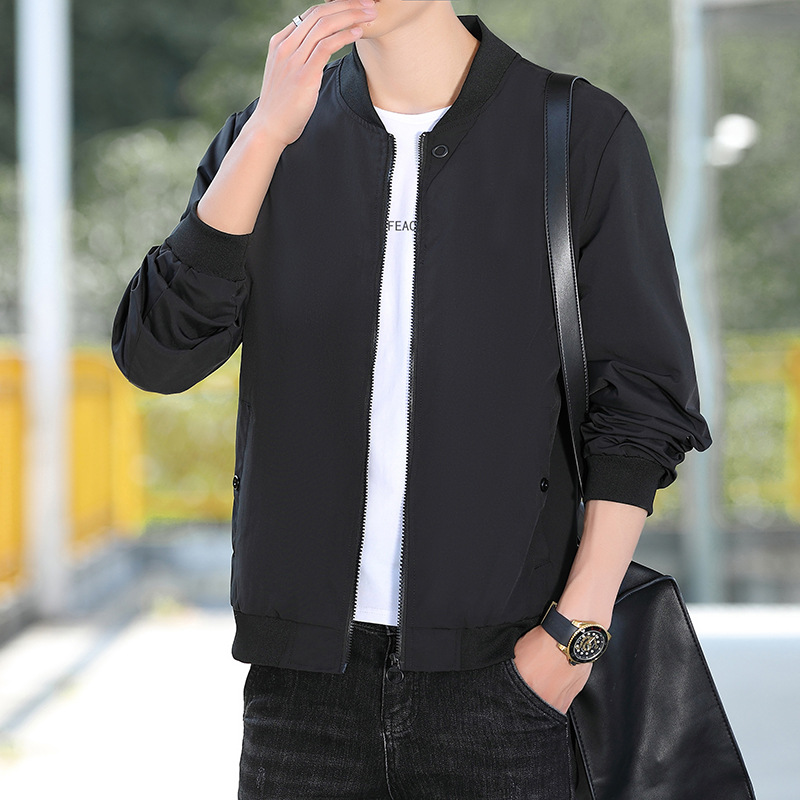 Chaqueta de béisbol transfronteriza para hombres Primavera y otoño 2023 chaqueta delgada de moda chaqueta de moda casual superior al por mayor