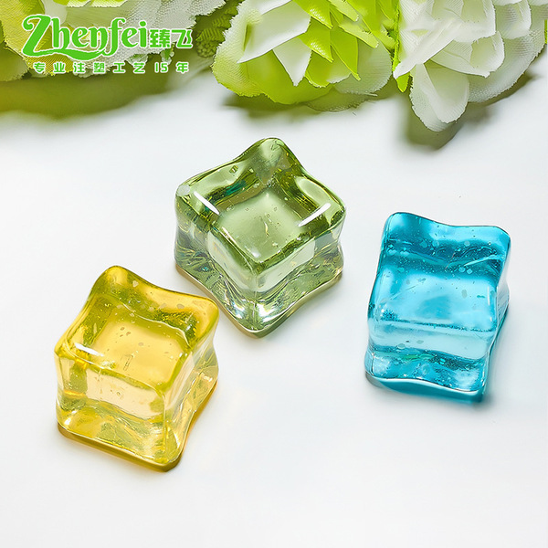 Acrylic realistic ice cubes