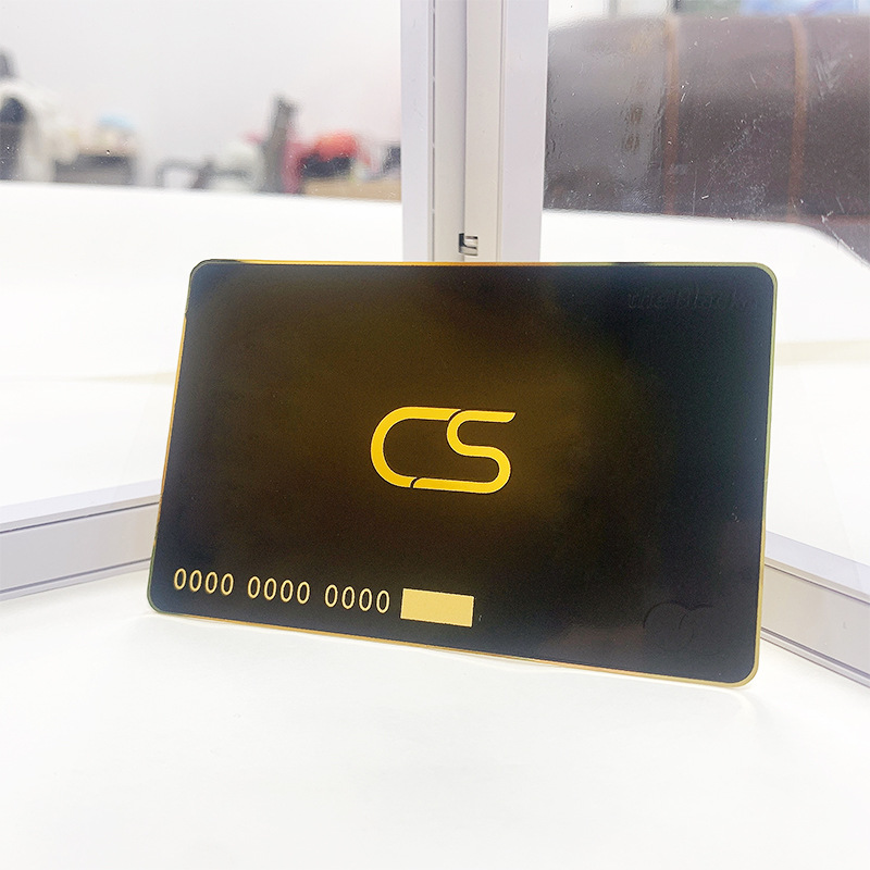 精美不锈钢镜面贵宾卡店辅包包保修卡镜面材质电镀金银玫瑰金颜色