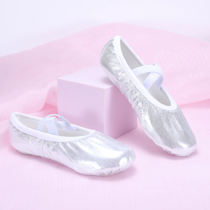 Балетки для детей, детские балетные туфли с мягкой подошвой для тренировок, профессиональные удобные туфли для китайских танцев для девочек