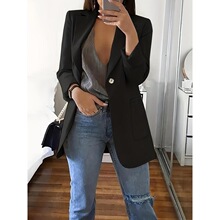 N 74714 Fashion Casual Blazer Women ������װ���� �羳ŷ����